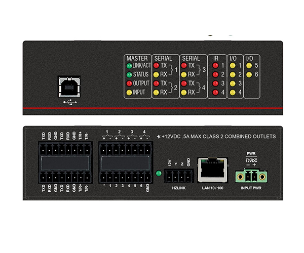 RS-CON-4400四路中央控制器